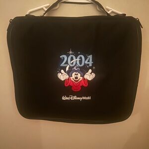 Vintage 2004 Disney Trading Pin Holder Shoulder Bag